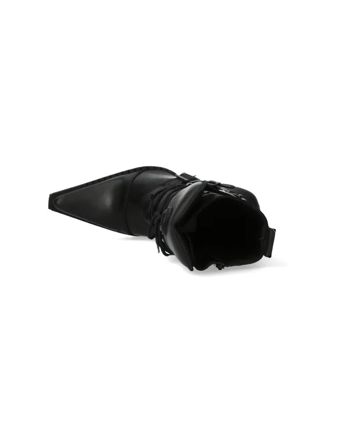WomenMen Boot Black New M9373S13 New Rock Boots