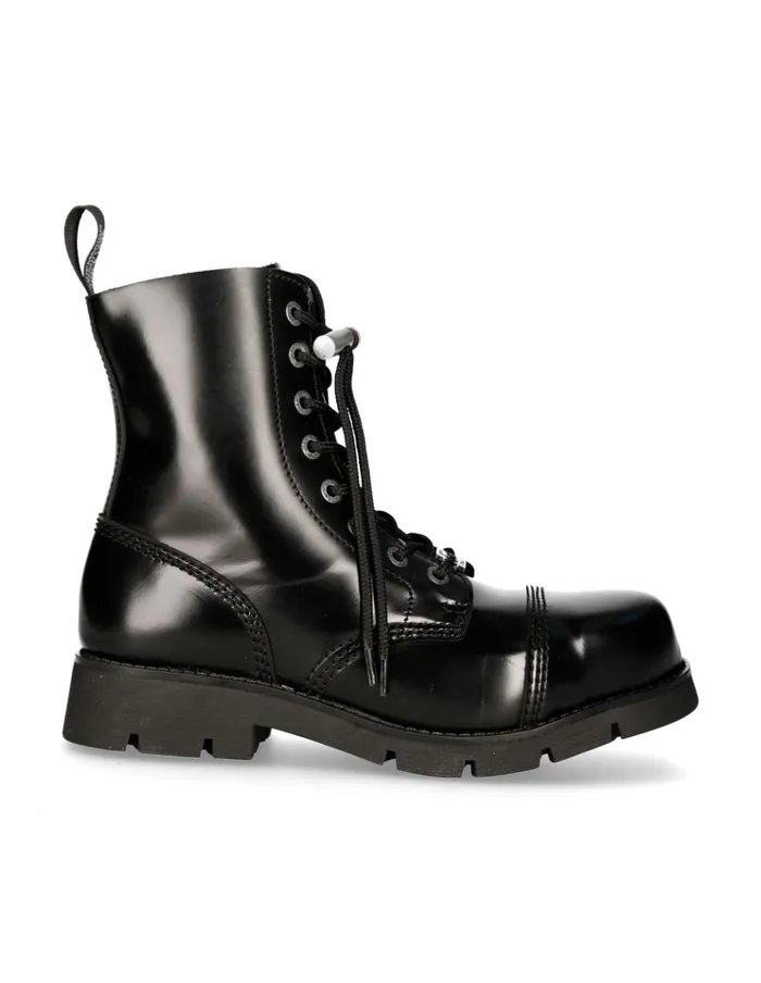 WomenMen Boot Black Planing MRanger008cmtcS1 New Rock Boots