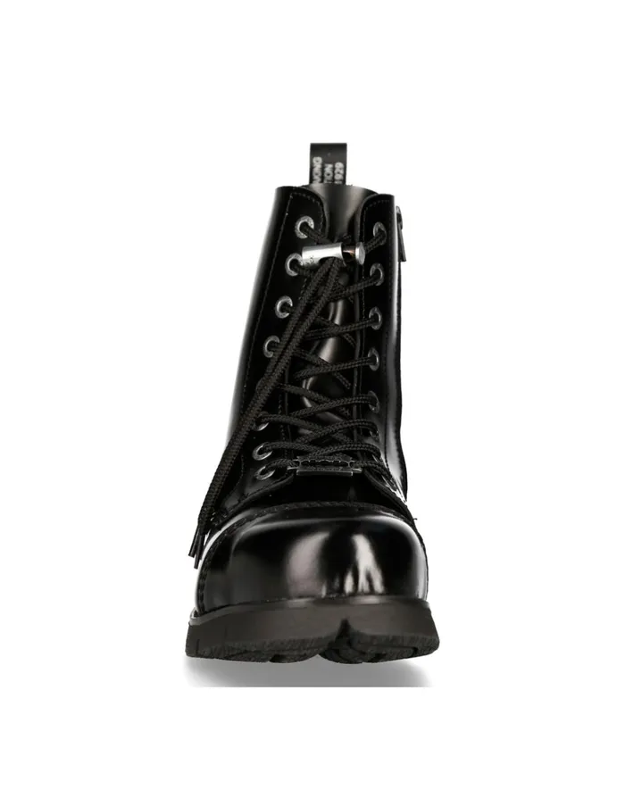 WomenMen Boot Black Planing MRanger008cmtcS1 New Rock Boots