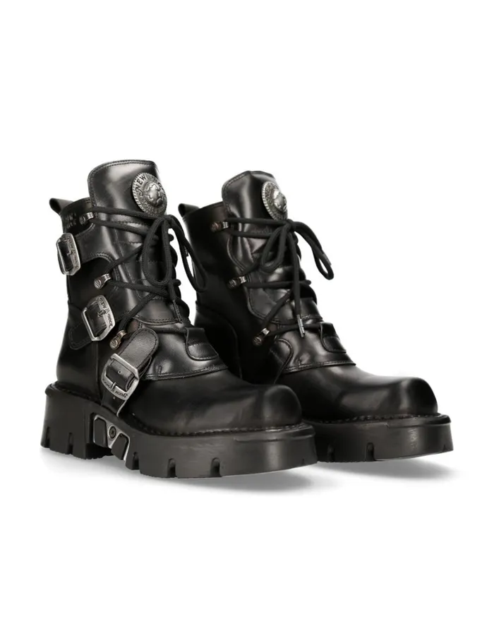 WomenMen Boot Comfort M1482C8 New Rock Boots
