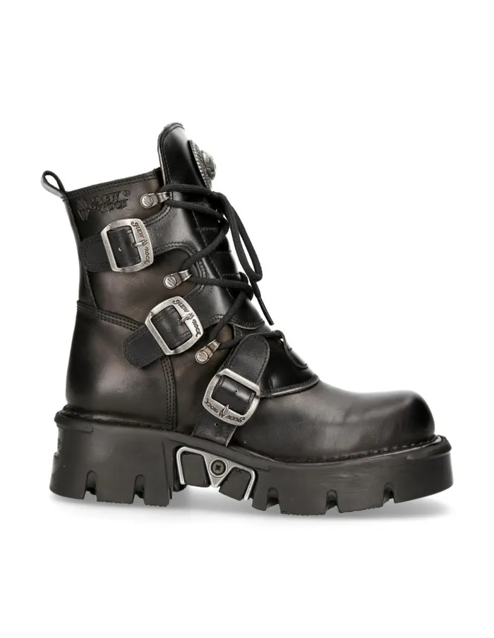 WomenMen Boot Comfort M1482C8 New Rock Boots
