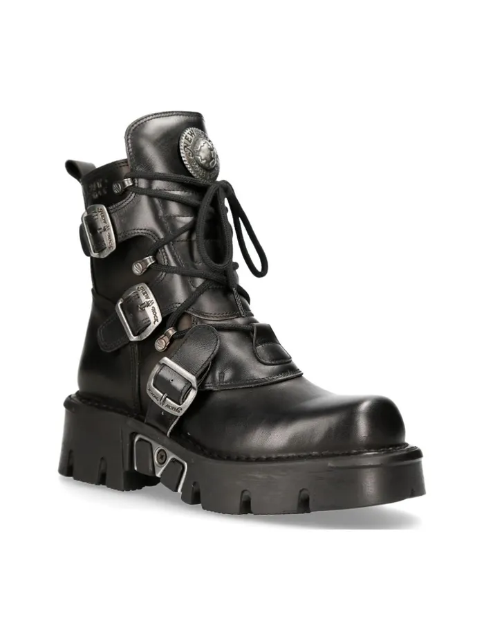 WomenMen Boot Comfort M1482C8 New Rock Boots