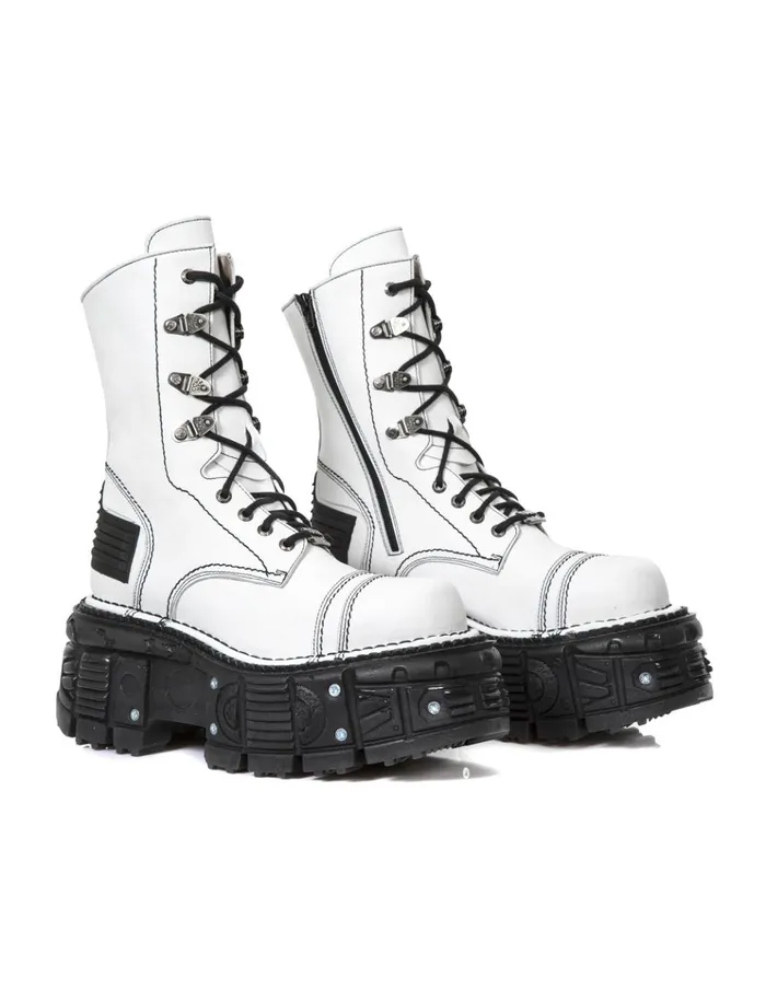 WomenMen Boot Imperfect MTank001V7 New Rock Boots