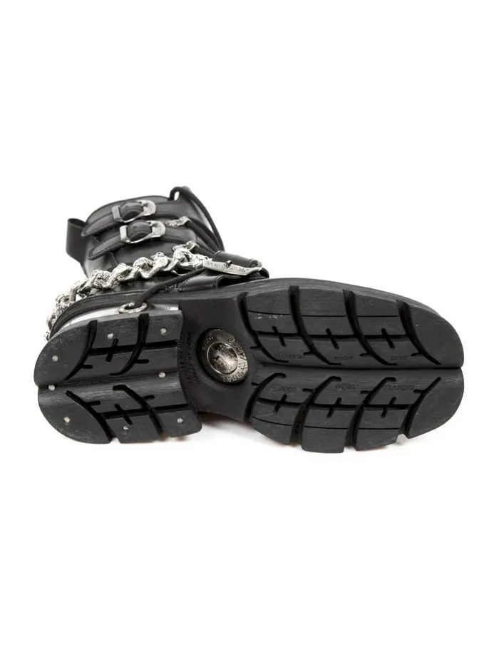 WomenMen Boot Metallic M1053C1 New Rock Boots