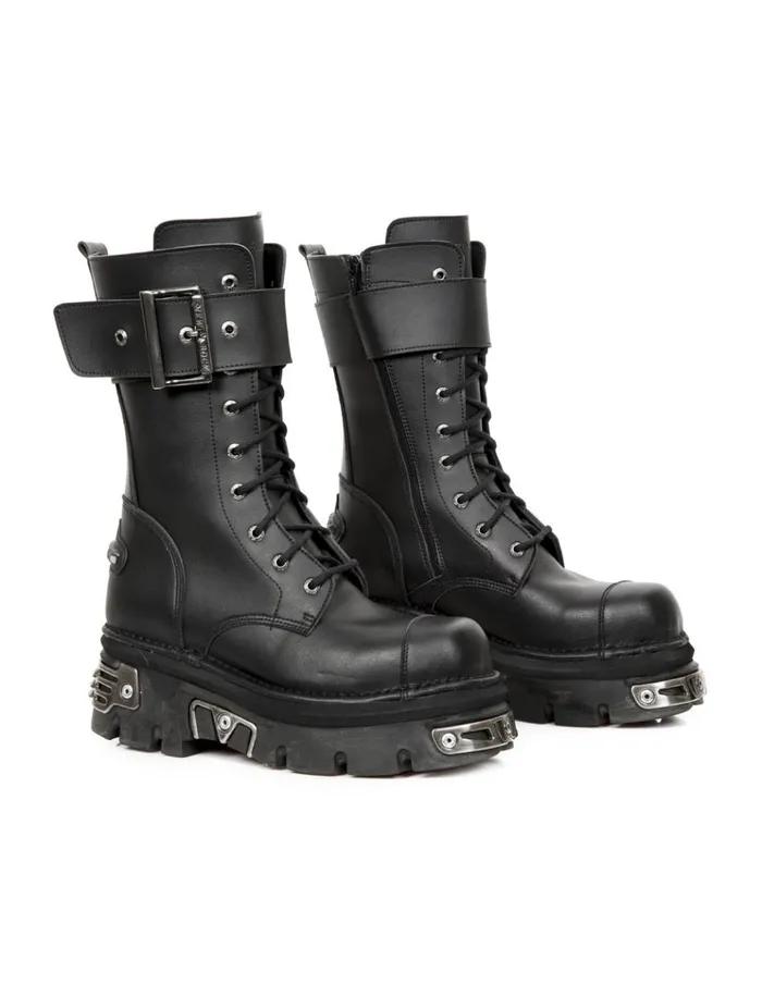 WomenMen Boot Metallic M312C4 New Rock Boots