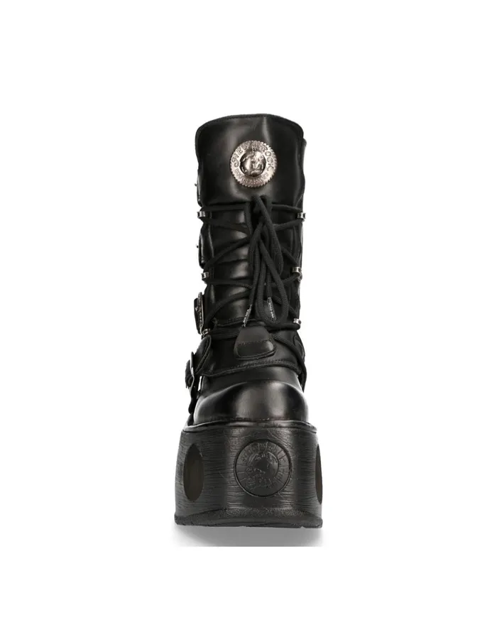 WomenMen Boot Metallic M373S2 New Rock Boots