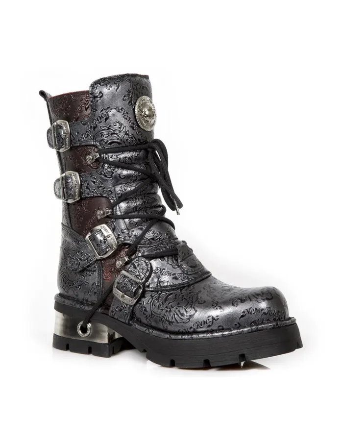 WomenMen Boot Metallic M373czC2 New Rock Boots