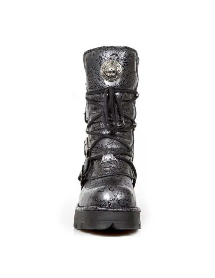 WomenMen Boot Metallic M373czC2 New Rock Boots