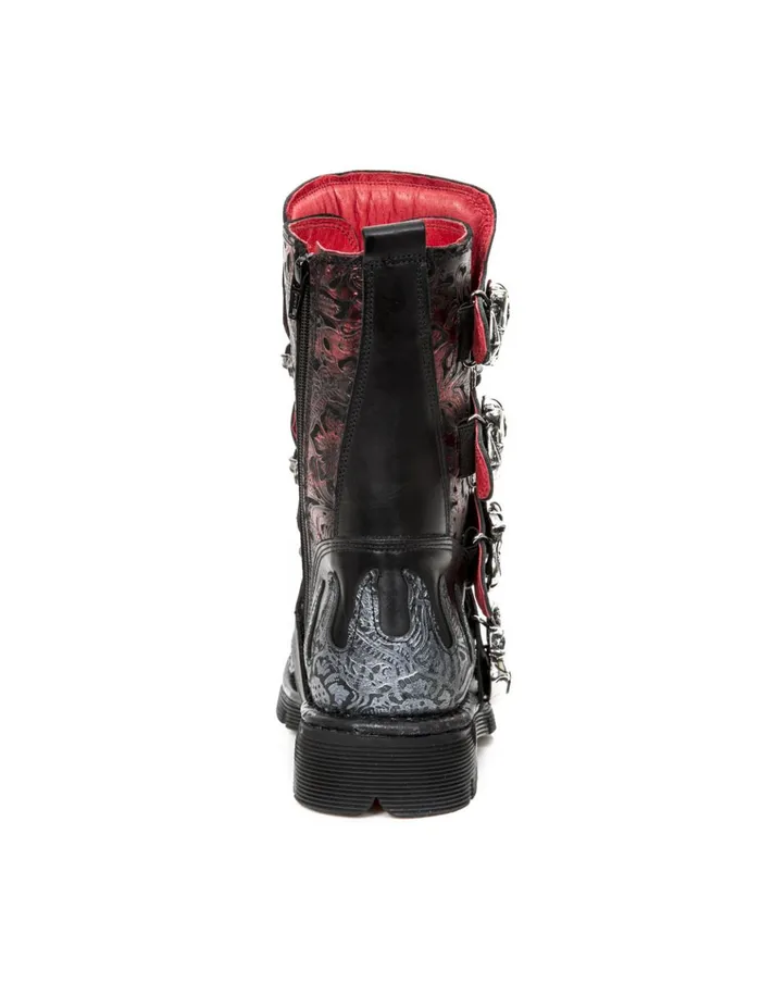 WomenMen Boot Metallic M373czC93 New Rock Boots