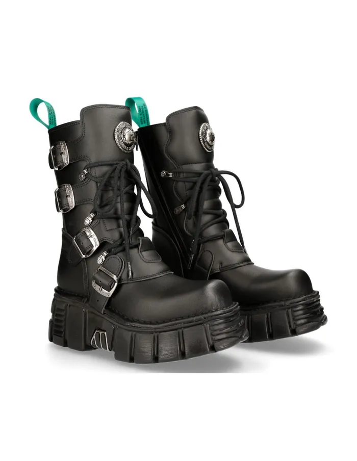 WomenMen Boot Metallic M373tV82 New Rock Boots