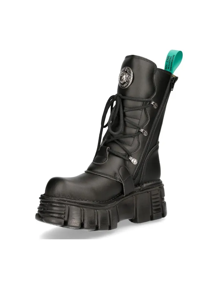 WomenMen Boot Metallic M373tV82 New Rock Boots