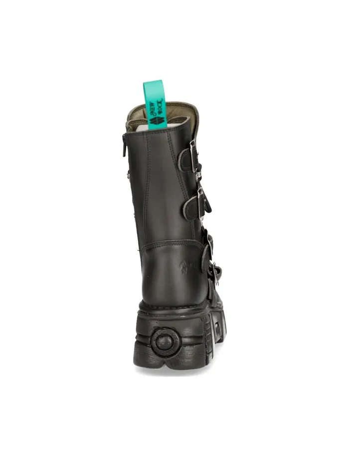 WomenMen Boot Metallic M373tV82 New Rock Boots
