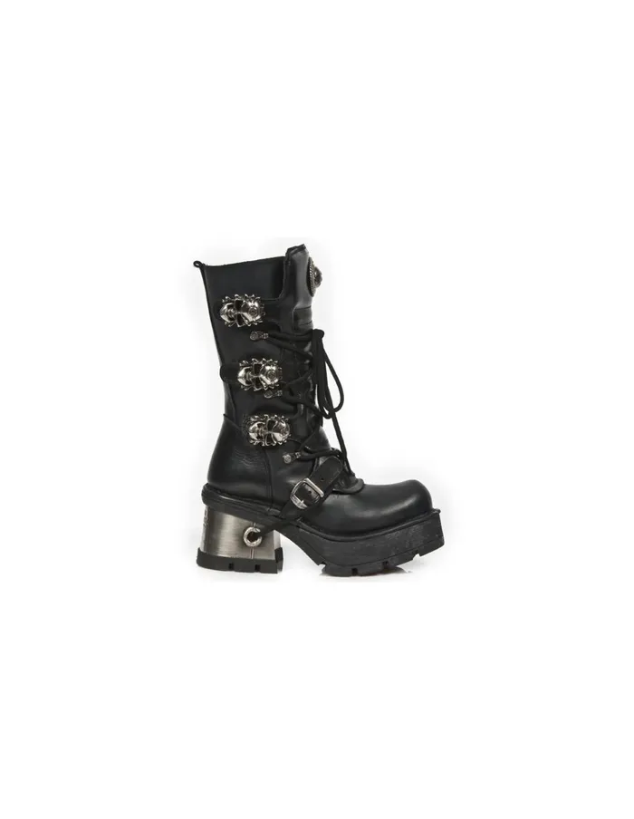 WomenMen Boot Metallic M379C1 New Rock Boots