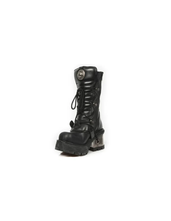 WomenMen Boot Metallic M379C1 New Rock Boots
