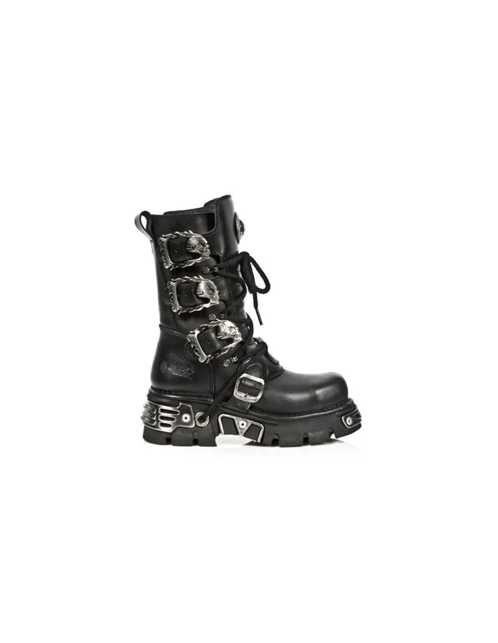 WomenMen Boot Metallic M391mtC1 New Rock Boots
