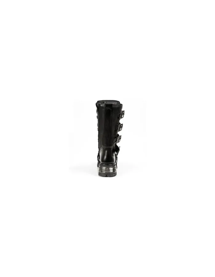 WomenMen Boot Metallic M402C10 New Rock High Boots