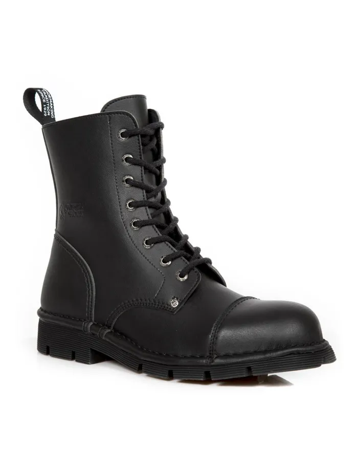 WomenMen Boot Metallic MNewmili083V1 New Rock Boots