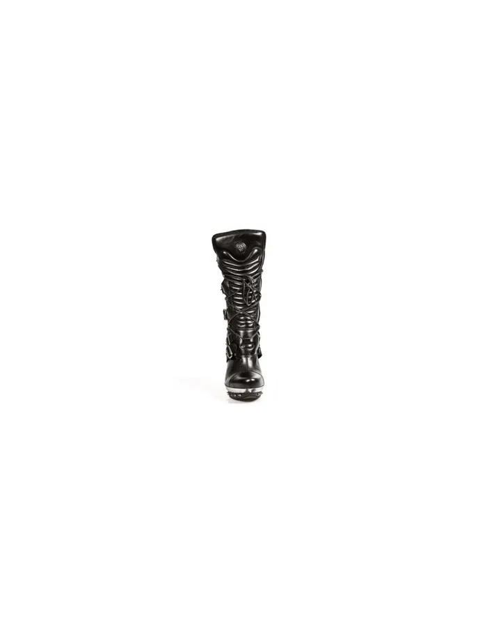 WomenMen Boot Punk MPunk001Vc1 New Rock High Heels