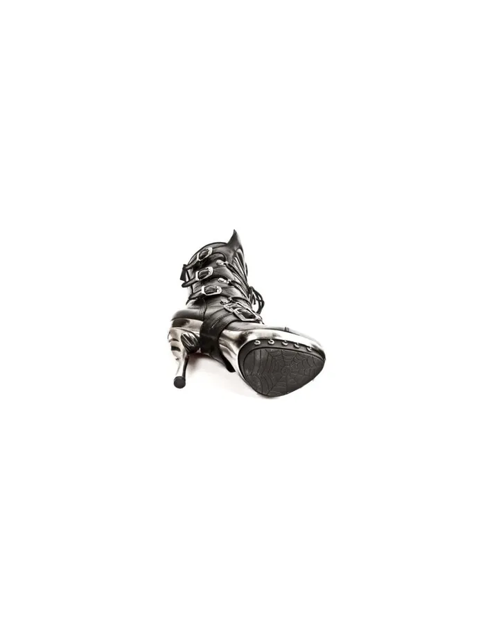 WomenMen Boot Punk MPunk001Vc1 New Rock High Heels
