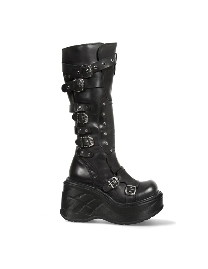 WomenMen High Boot CuA MSp9831S10 New Rock High Boots