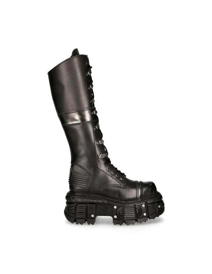 WomenMen High Boot Imperfect MTank004C7 New Rock Boots