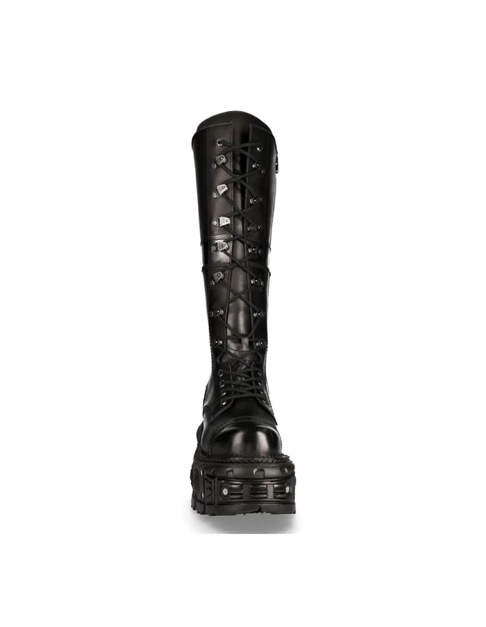 WomenMen High Boot Imperfect MTank004C7 New Rock Boots