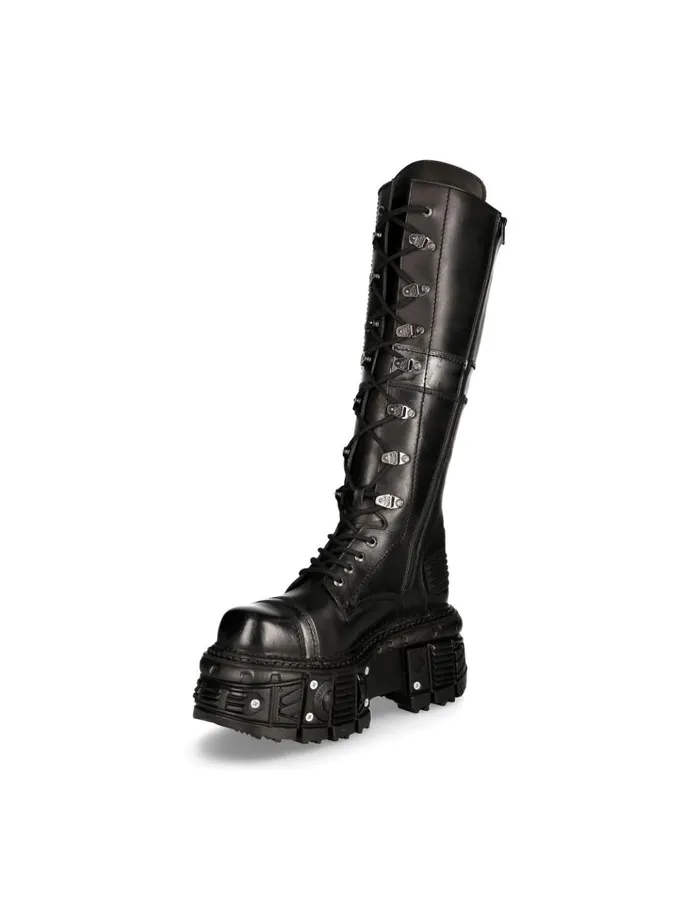 WomenMen High Boot Imperfect MTank004C7 New Rock Boots