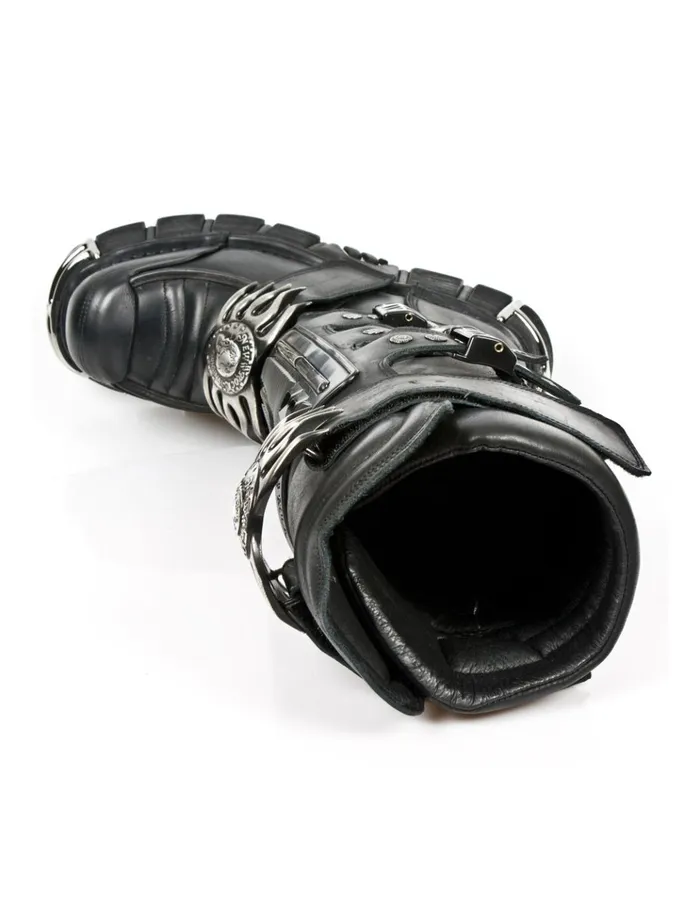 WomenMen High Boot Metallic M1024S1 New Rock High Boots