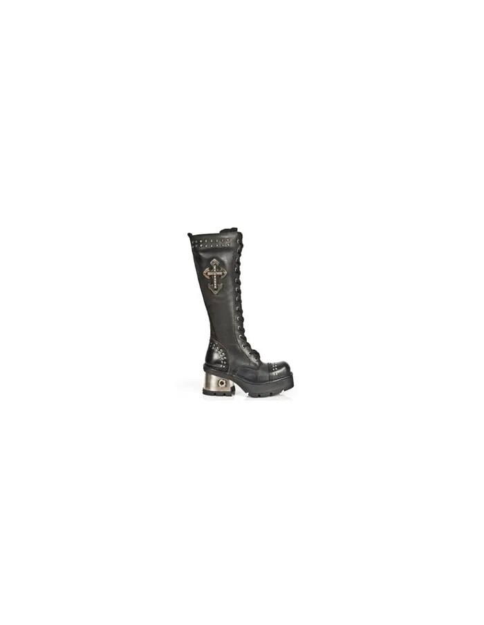 WomenMen High Boot Metallic M1031C1 New Rock Boots