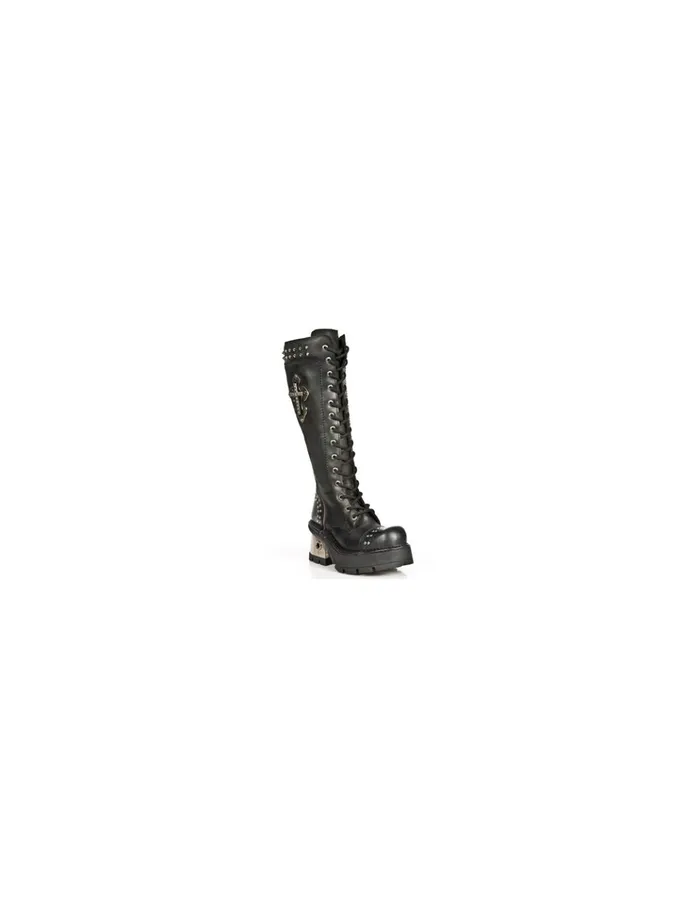 WomenMen High Boot Metallic M1031C1 New Rock Boots