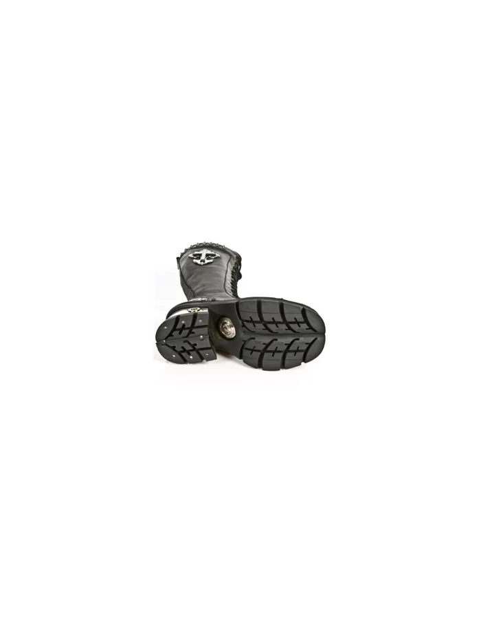 WomenMen High Boot Metallic M1031C1 New Rock Boots