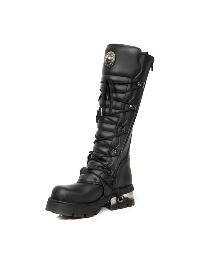 WomenMen High Boot Metallic M272C4 New Rock High Boots