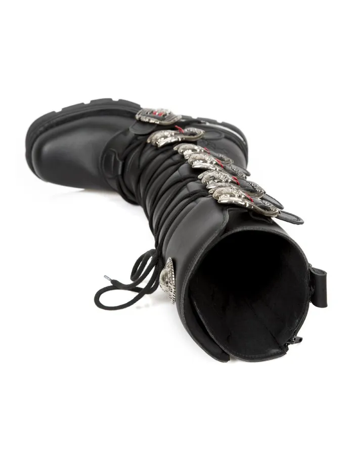 WomenMen High Boot Metallic M272C4 New Rock High Boots