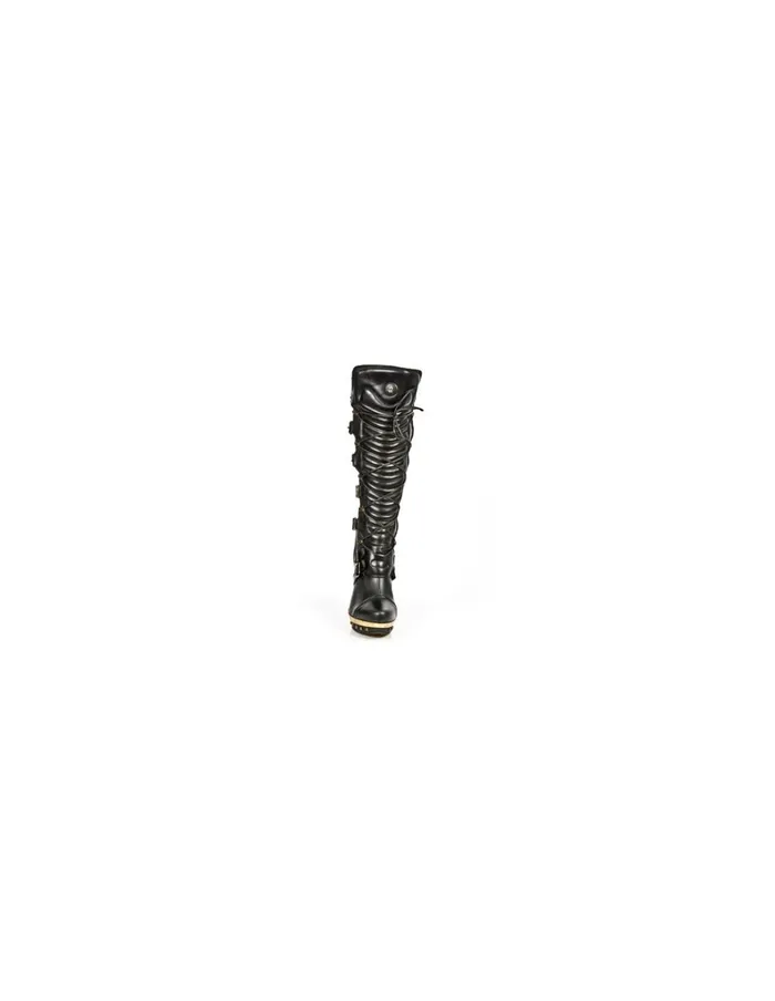 WomenMen High Boot Punk MPunk005C3 New Rock High Heels