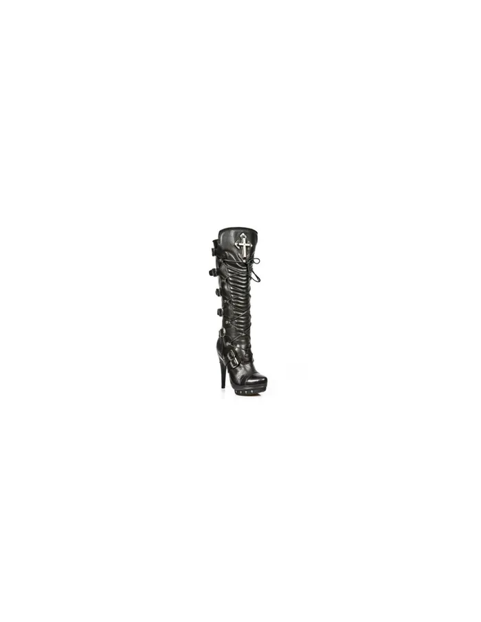 WomenMen High Boot Punk MPunk062S1 New Rock High Heels
