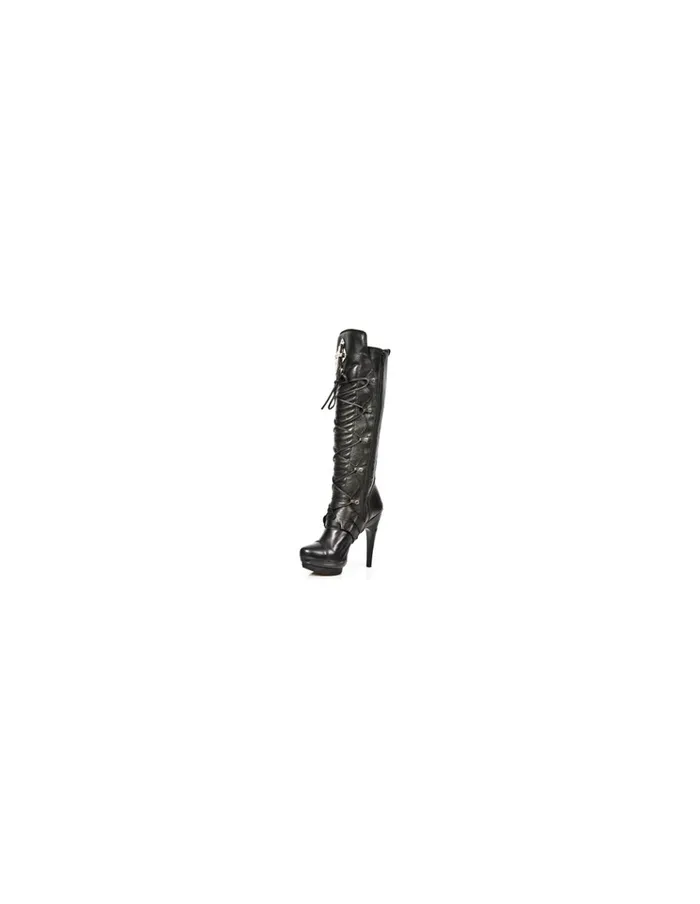 WomenMen High Boot Punk MPunk062S1 New Rock High Heels