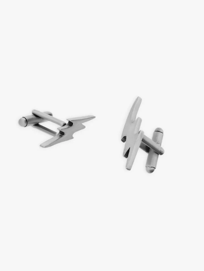 WomenMen Jewelry and Watches Agns B Brass Lightning Cufflinks