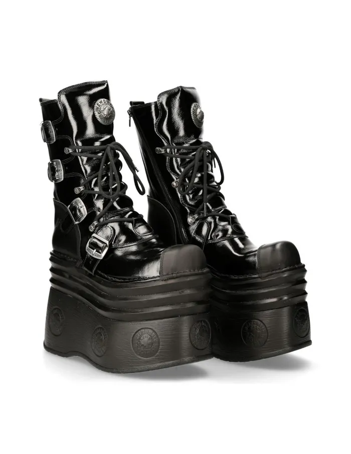 WomenMen M313C9 New Rock High Heels