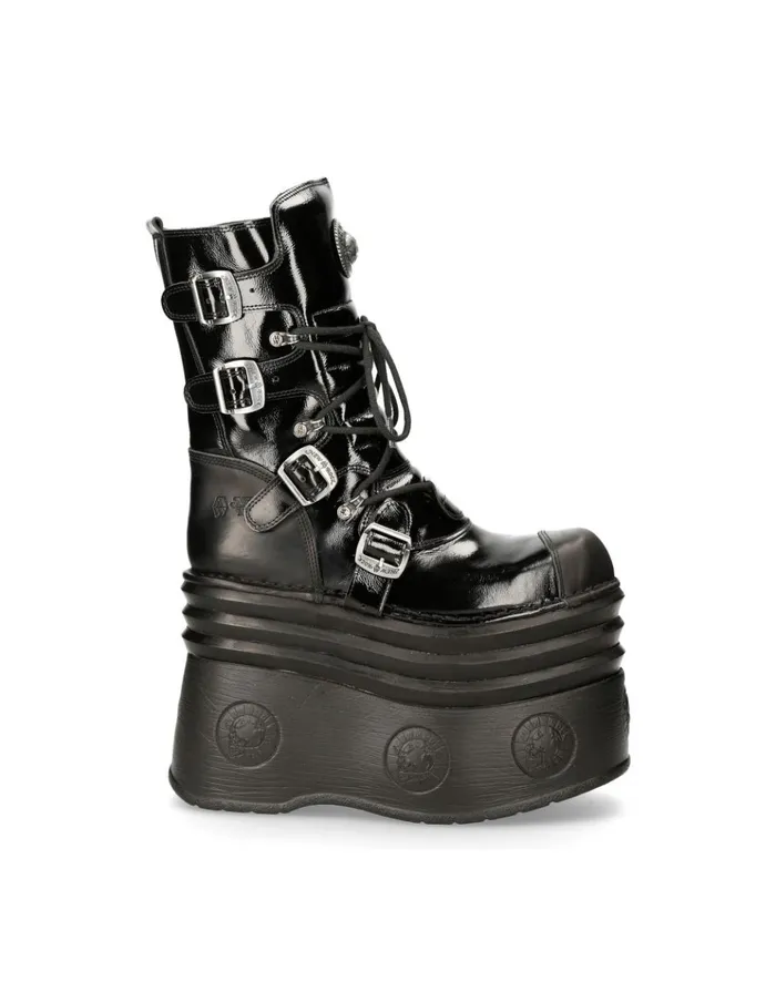 WomenMen M313C9 New Rock High Heels