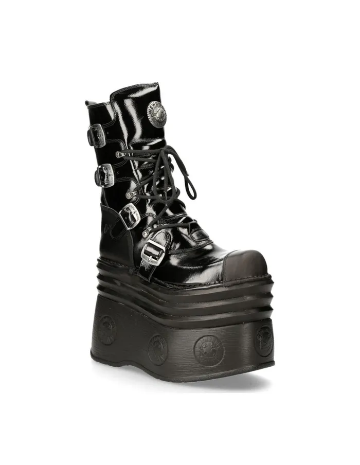 WomenMen M313C9 New Rock High Heels