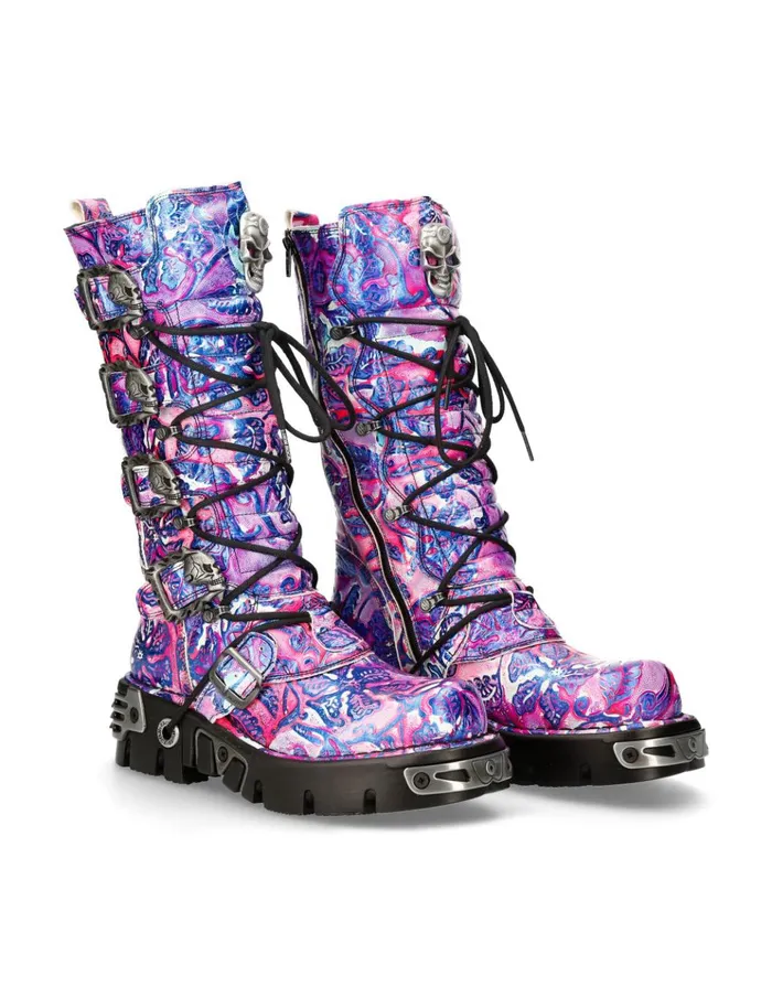 WomenMen M402C14 New Rock High Boots