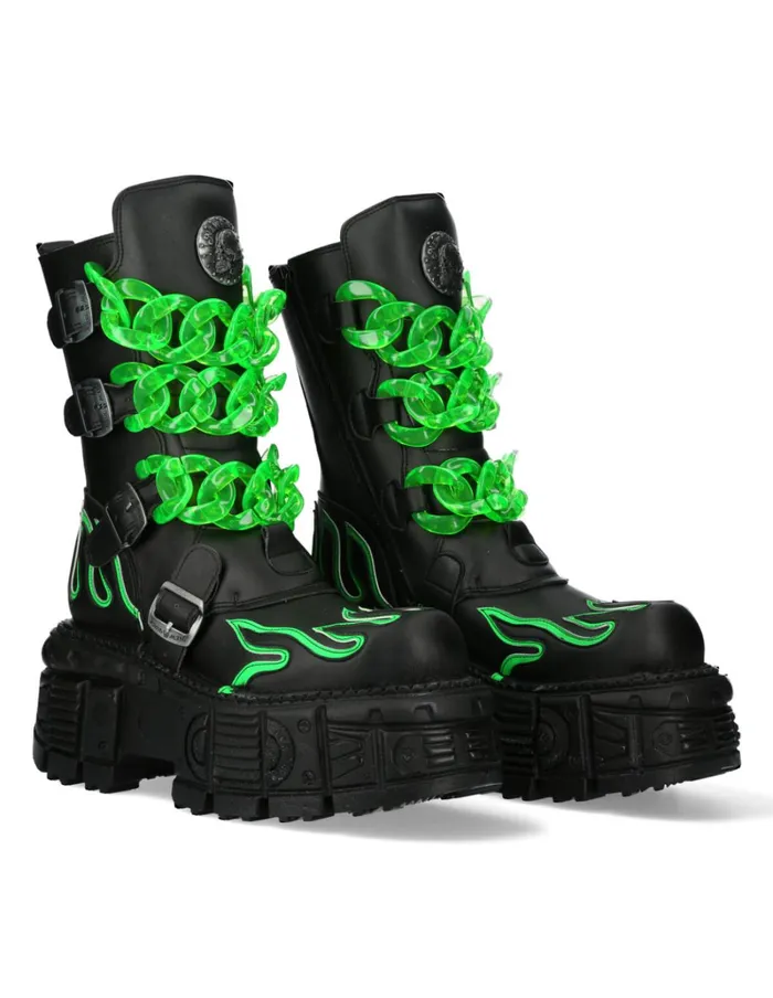 WomenMen MMet032V1 New Rock Boots