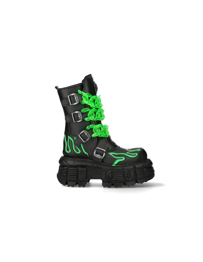 WomenMen MMet032V1 New Rock Boots