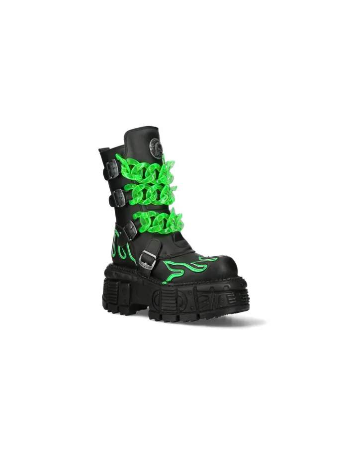 WomenMen MMet032V1 New Rock Boots
