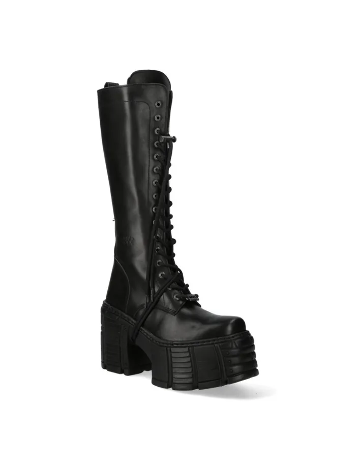 WomenMen MTm002C2 New Rock High Heels