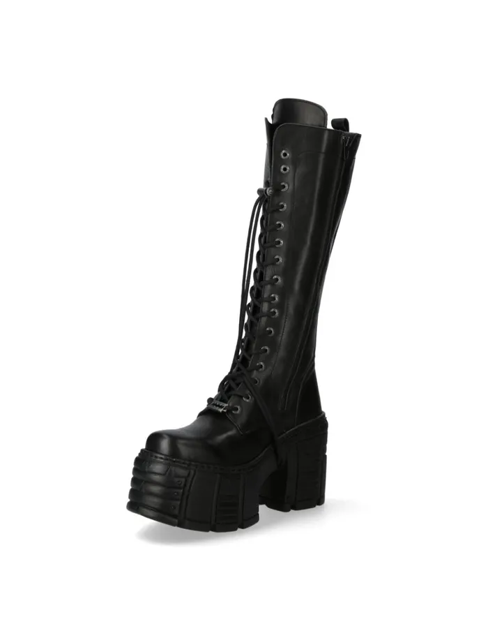 WomenMen MTm002C2 New Rock High Heels