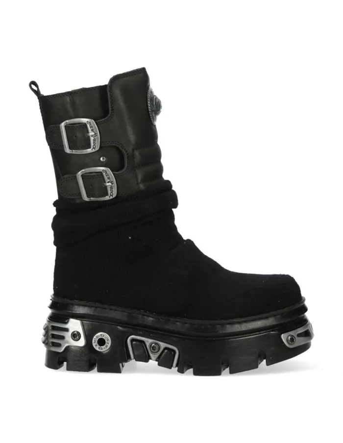 WomenMen MWall373sockC3 New Rock Boots