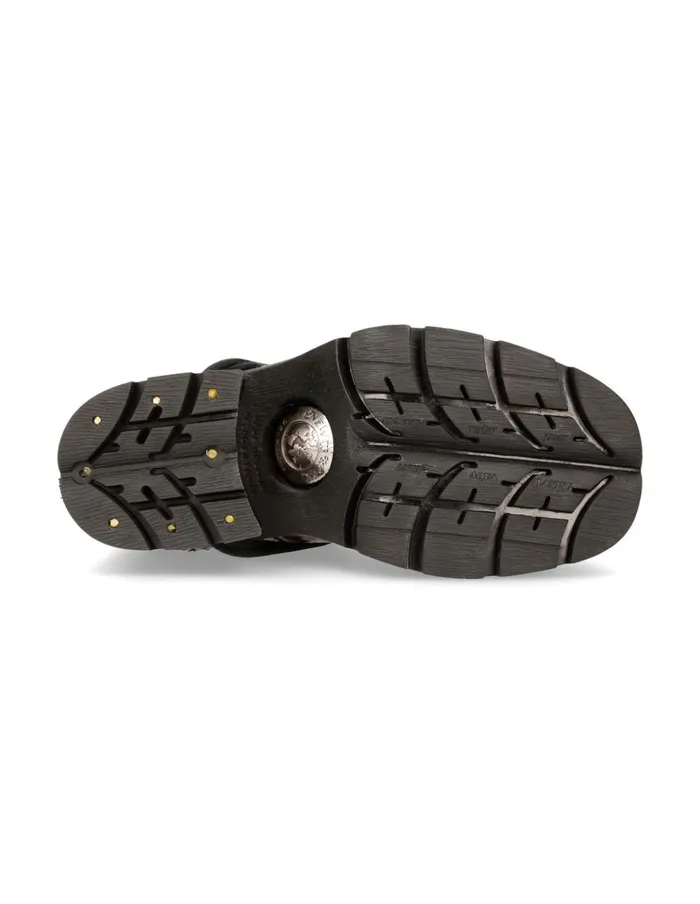 WomenMen Metallic M1045C9 New Rock Boots