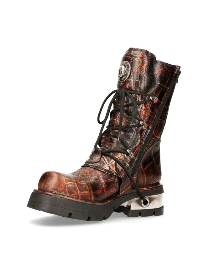 WomenMen Metallic M373czC103 New Rock Boots