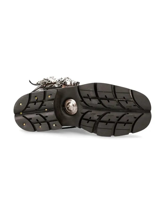 WomenMen Metallic M373czC103 New Rock Boots